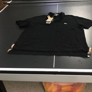 Burberry Black Polo NWT